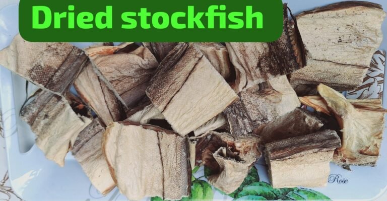Dried stockfish